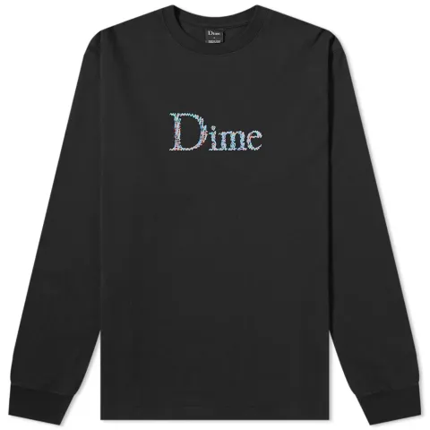 Long Sleeve Scribble Classic Logo T-Shirt