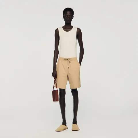 SANDRO Cotton shorts