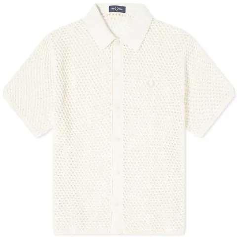 Button Through Lace Shirt