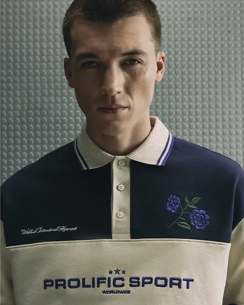 River Island Oversized Fit Prolific Rugby Shirt