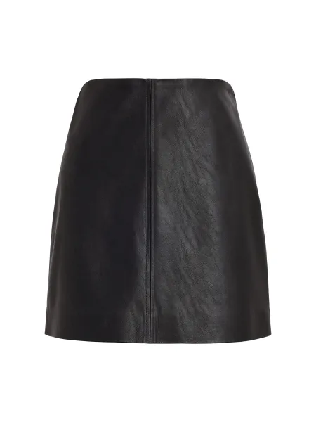 Forever New Lauren Vegan Leather Mini Skirt