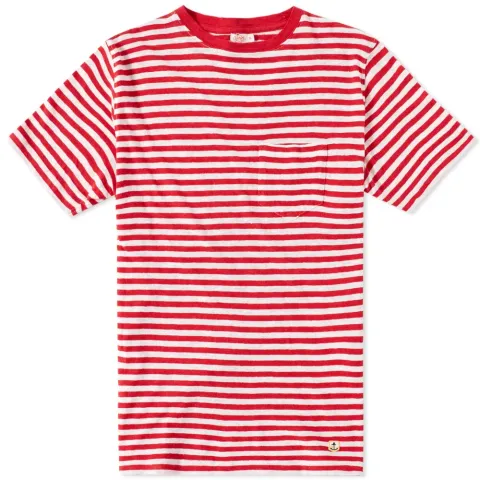 71197 Stripe Pocket Tee
