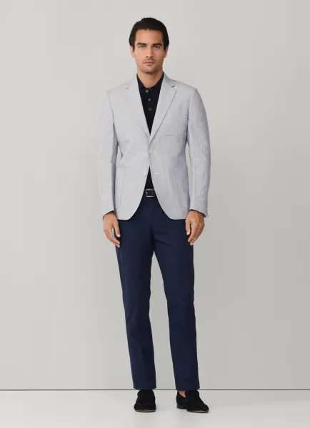 Slim Fit Kensington Houndstooth Trouser