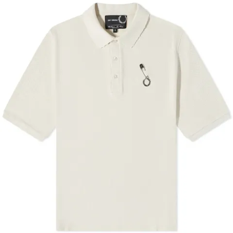 Oversized Distressed Polo