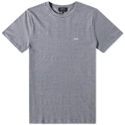 A.P.C. Guillermo Fine Stripe T-Shirt