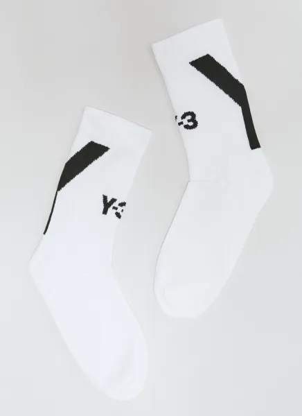 High-Top Logo Socks