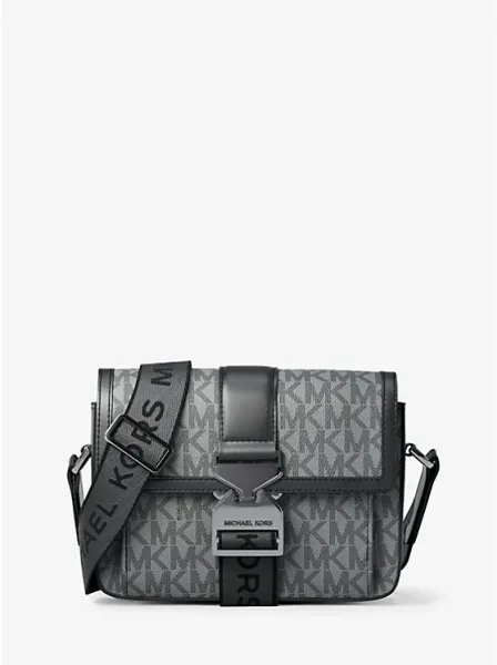 Michael Kors Hudson Signature Logo Crossbody Bag