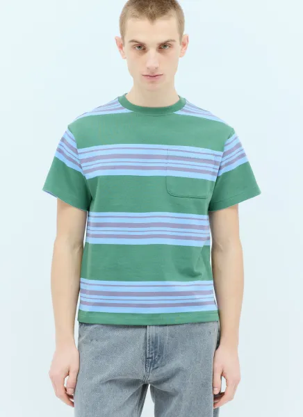 Baker Striped Pocket T-Shirt