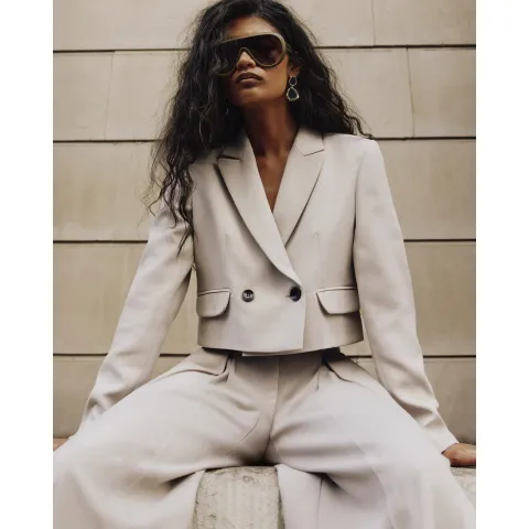 River Island Tailored Cropped Blazer