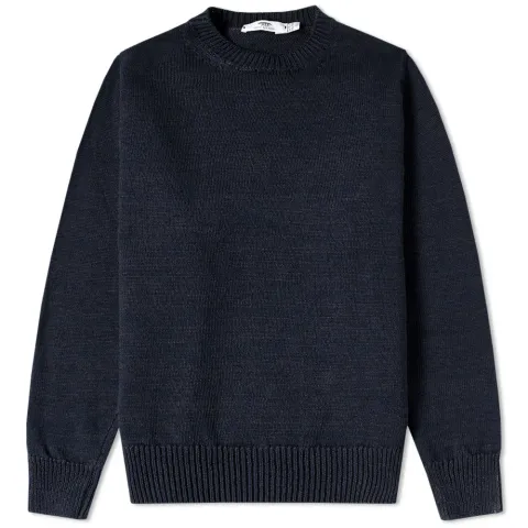 Inis Meáin Washed Linen Crew Knit
