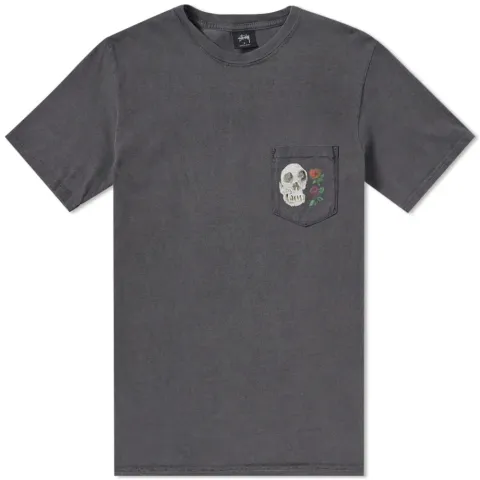Calavera Pigment Dyed Pocket Tee