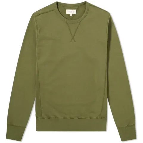Hawksmill Denim Co. Flatlock Crew Sweat