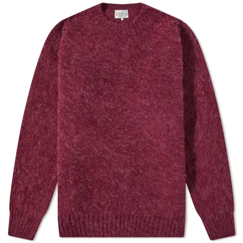 Shetland Woollen Co. Shaggy Crew Knit