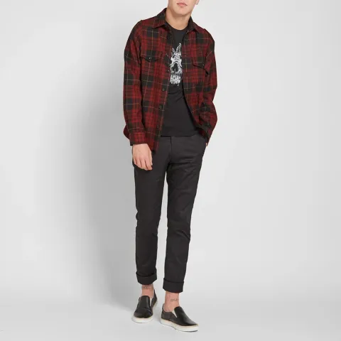 Skull Print Tee
