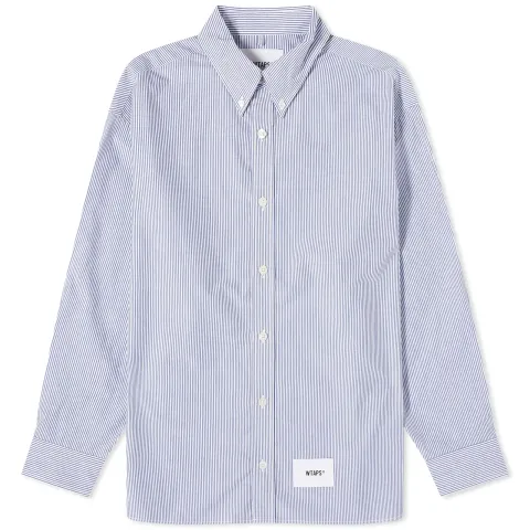 03 Striped Back Printed Shirt