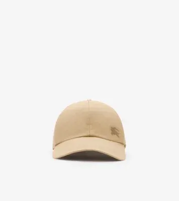 Gabardine Baseball Cap in Flax beige/sand beige
