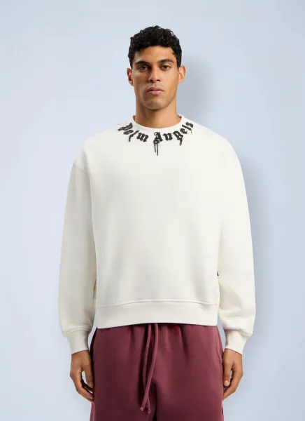 Neck Logo Reg Crew Sweatshirt