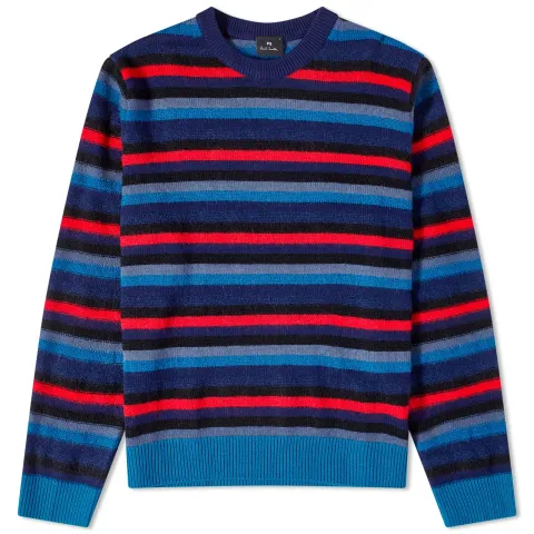 Stripe Crew Knit