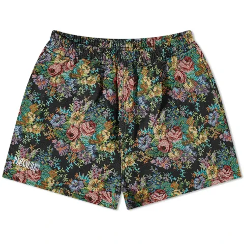 Floral Destiny Woven Logo Shorts