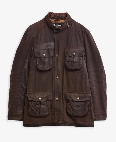 Re-Loved Corbridge Waxed Jacket - Size XL
