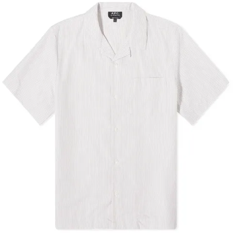 A.P.C. Lloyd Stripe Vacation Shirt