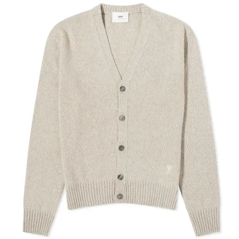 Tonal Heart Cashmere Cardigan