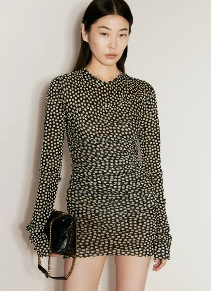 Ruched Mini Dress