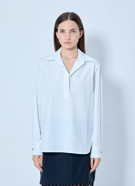 Max Mara Poplin Collar Shirt