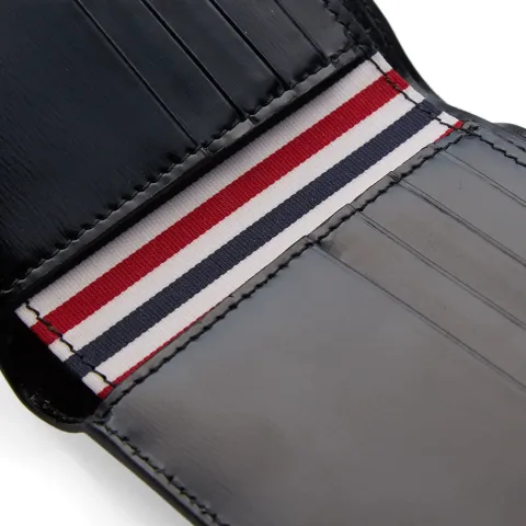 Printed Stripe Billfold Wallet