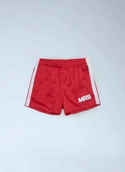 Logo Motif Track Shorts