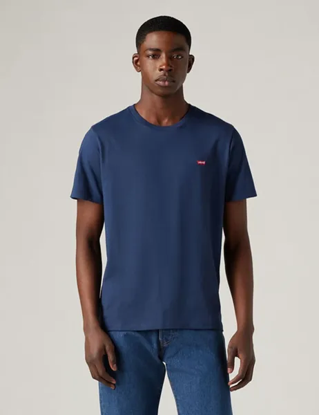 Levi's Levi's Original Housemark Pure Cotton Jersey T-Shirt Navy