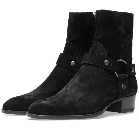 Wyatt Harness Suede Boot