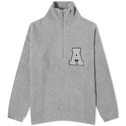 Team Half Zip Knit