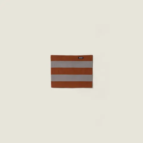 Striped jersey top