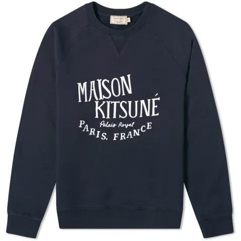 Maison Kitsuné Palais Royal Crew Sweat