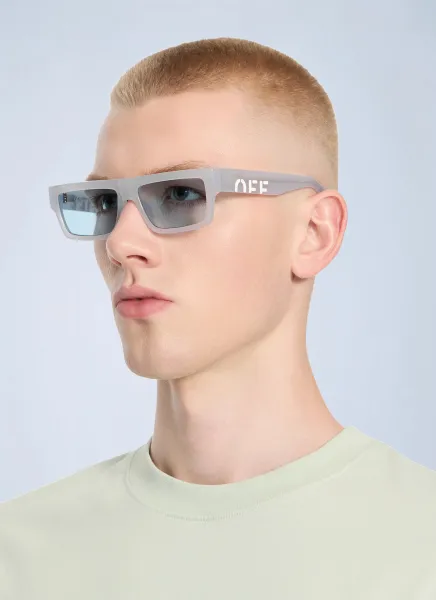 Off-White Montgomery Light Blue Lens Sunglasses