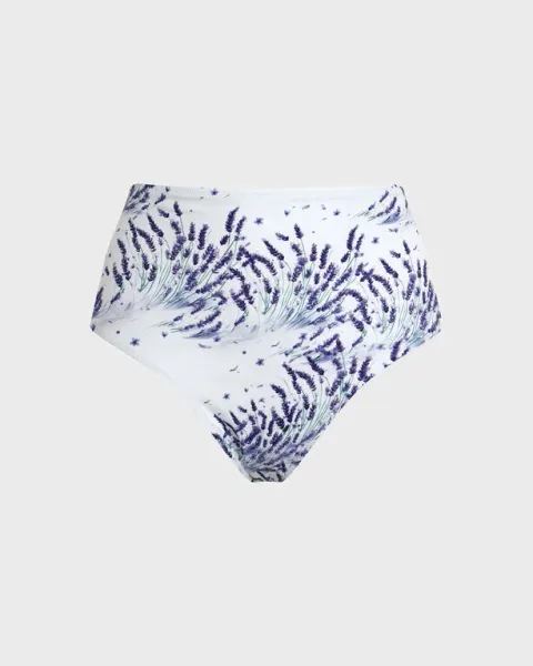 Vilebrequin Women High-waisted Bikini Bottom Lavender