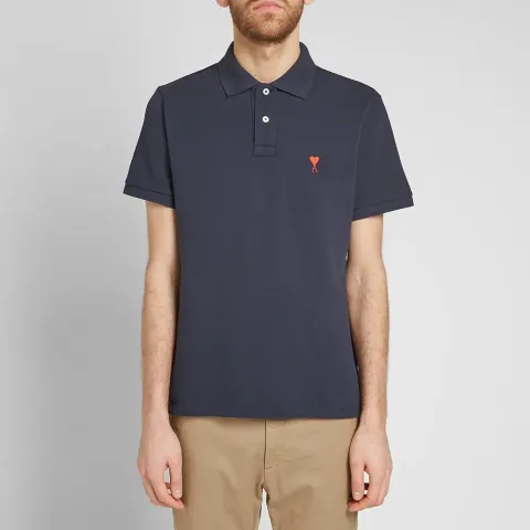 AMI Heart Logo Polo