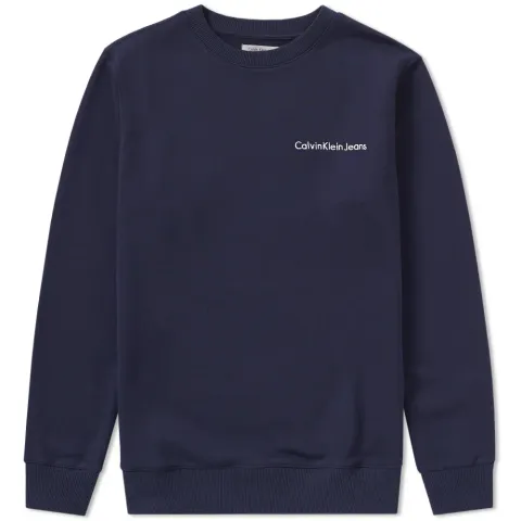 Embroidered Logo Crew Sweat
