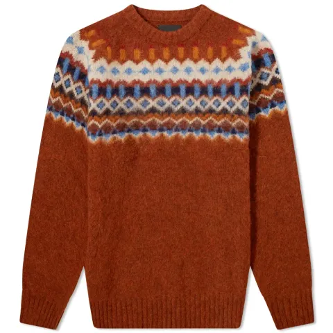 Howlin' New World Science Fair Isle Crew Knit