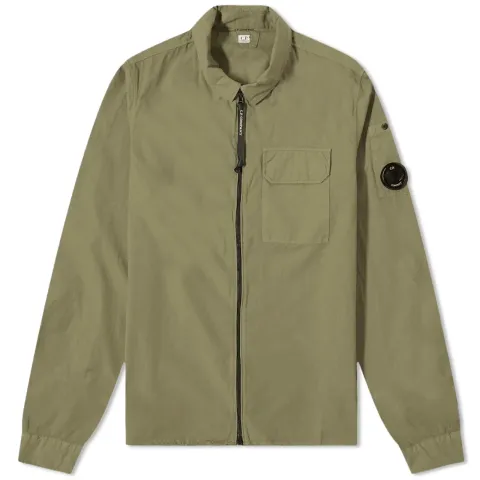 Arm Lens Zip Overshirt