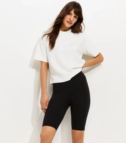 Women's Tall Black Cycling Shorts
