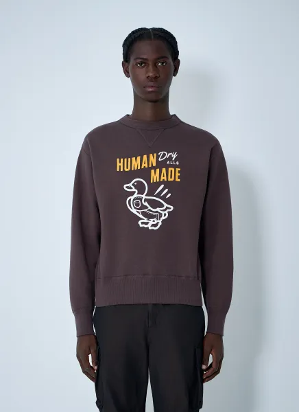 Logo Motif Sweatshirt