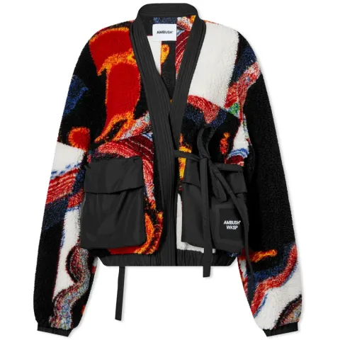 Kimono Teddy Fleece Jacket