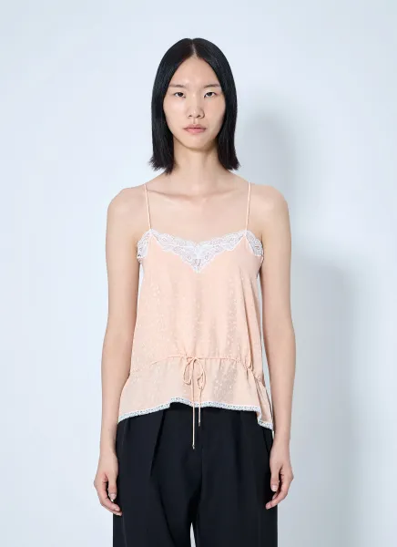 Lace Trim Camisole Top