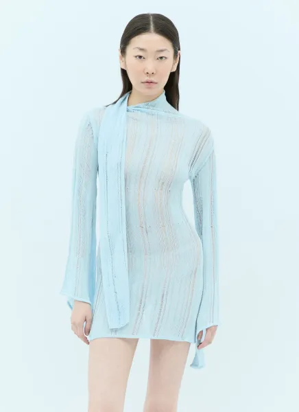 Lys Open-Knit Dress