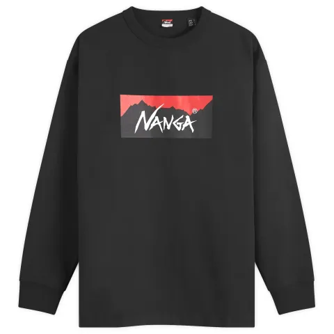 Long Sleeve Eco Hybrid Box Logo T-Shirt