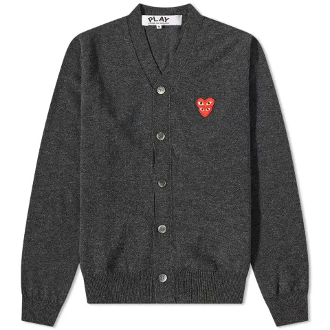 Overlapping Heart Cardigan