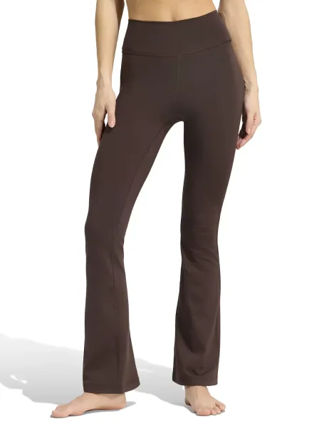 Adidas All Me Essentials Flared Leggings Dark Brown