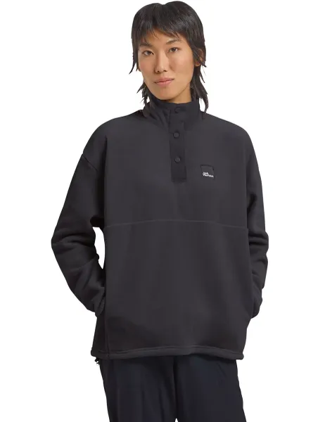 Jack Wolfskin Sumetro Half Zip Fleece Jacket Black